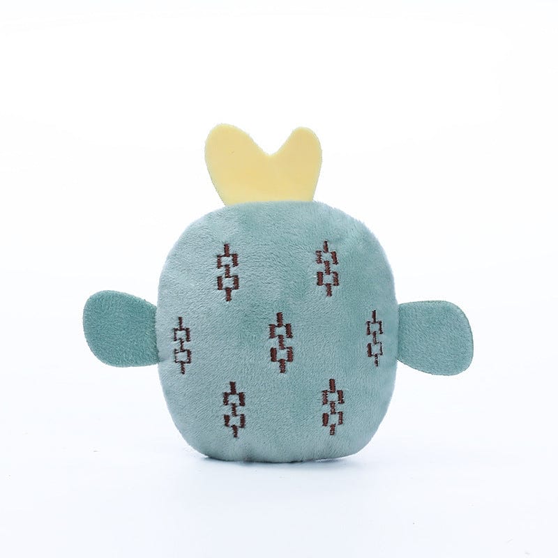 Cactus / 8x11x4.5cm Pet Dog Plush Fruit Sound Toy