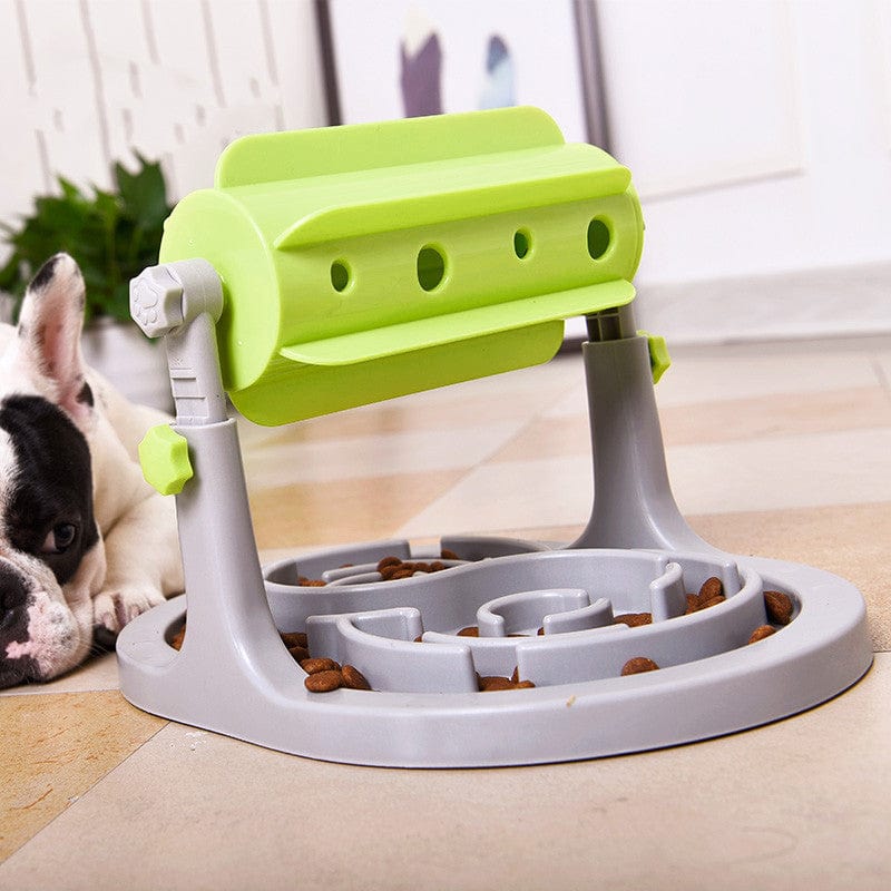 Cat And Dog Bowl Toy Drum Type Food Leakage Device