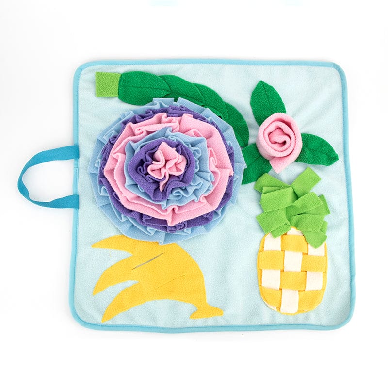 Garden snuffle mat Pet Snuffle Mat For Dogs Sniff Mat Nosework Feeding Mat Slow Feeder Interactive Dog Puzzle Toys For Training And Stress Relief Encourages Natural Foraging Skills