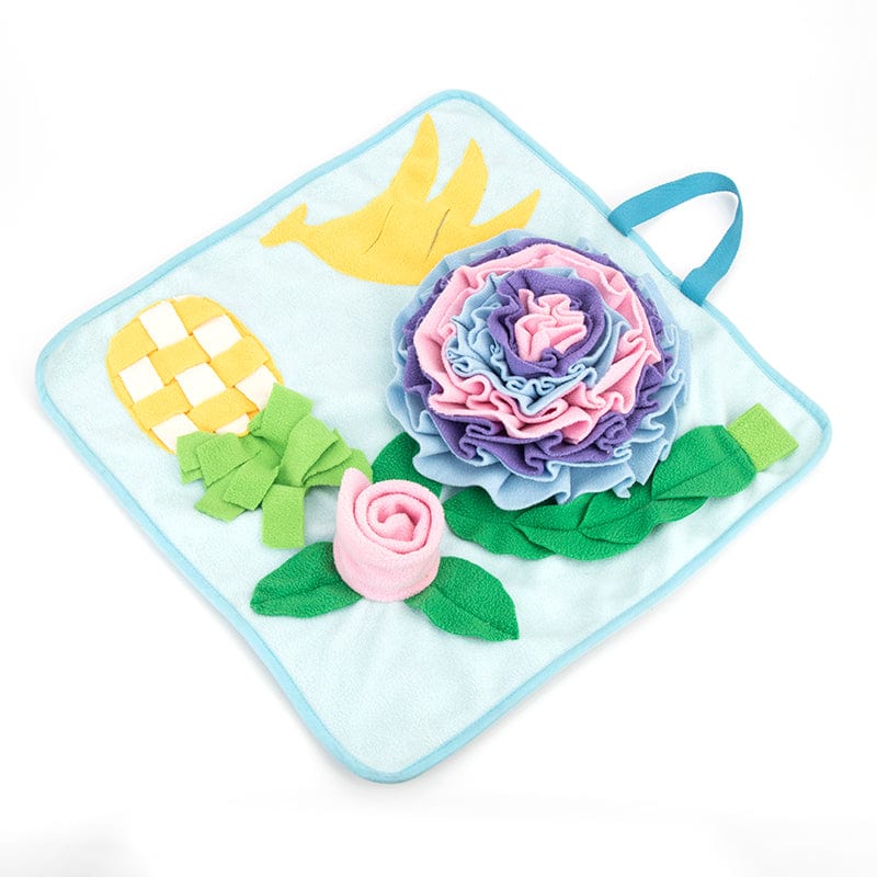 Garden snuffle mat Pet Snuffle Mat For Dogs Sniff Mat Nosework Feeding Mat Slow Feeder Interactive Dog Puzzle Toys For Training And Stress Relief Encourages Natural Foraging Skills