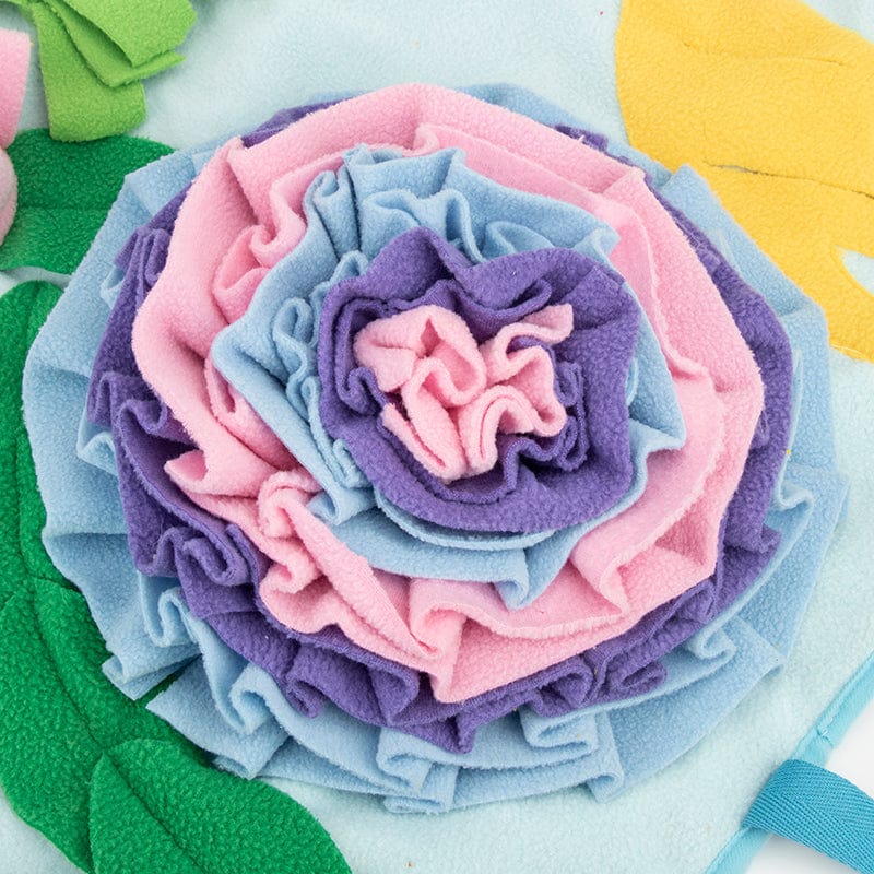 Garden snuffle mat Pet Snuffle Mat For Dogs Sniff Mat Nosework Feeding Mat Slow Feeder Interactive Dog Puzzle Toys For Training And Stress Relief Encourages Natural Foraging Skills