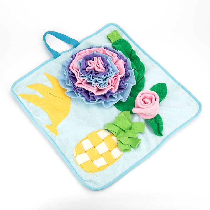 Garden snuffle mat Pet Snuffle Mat For Dogs Sniff Mat Nosework Feeding Mat Slow Feeder Interactive Dog Puzzle Toys For Training And Stress Relief Encourages Natural Foraging Skills