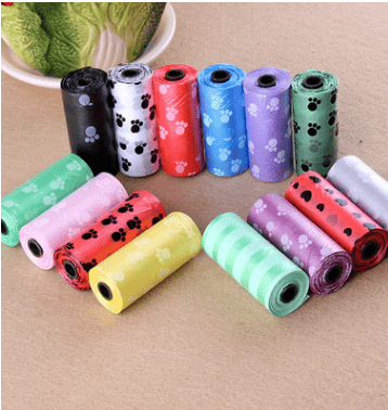 Pet bone type garbage bag dispenser