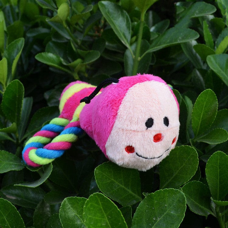 Picture color / 13x12cm Cartoon Plush Ant Pet Dog Sounding Toy