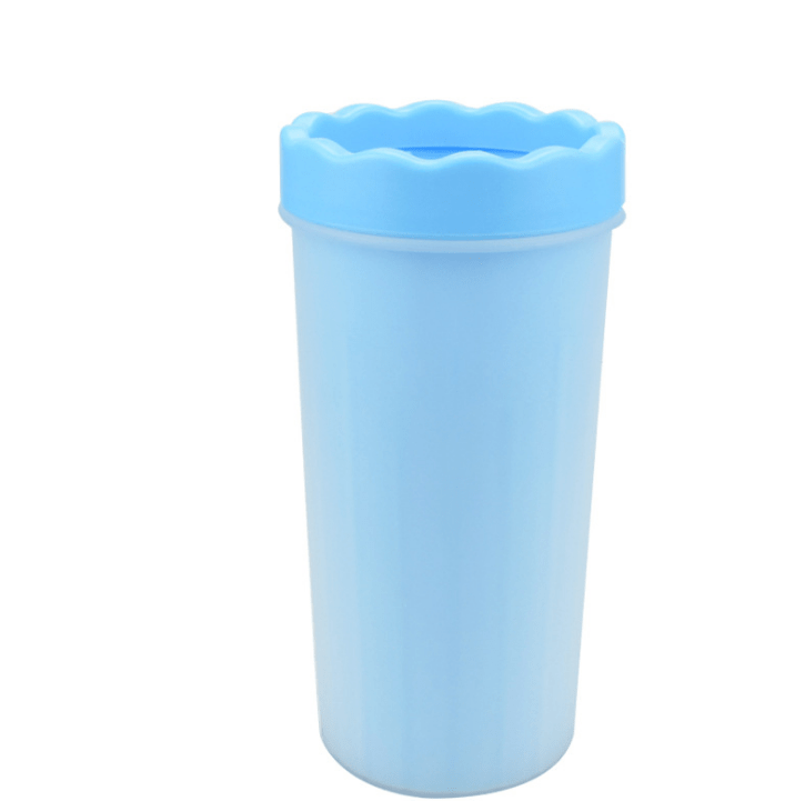 Blue / M Silicone Dog Paw Washer Cup