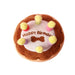 Brown New Product Pet Plush Toy Pet Birthday Candle Cake