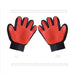 Deshedding Dog Hair Grooming Gloves