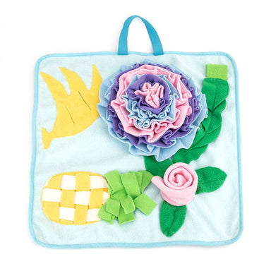 Garden snuffle mat Pet Snuffle Mat For Dogs Sniff Mat Nosework Feeding Mat Slow Feeder Interactive Dog Puzzle Toys For Training And Stress Relief Encourages Natural Foraging Skills