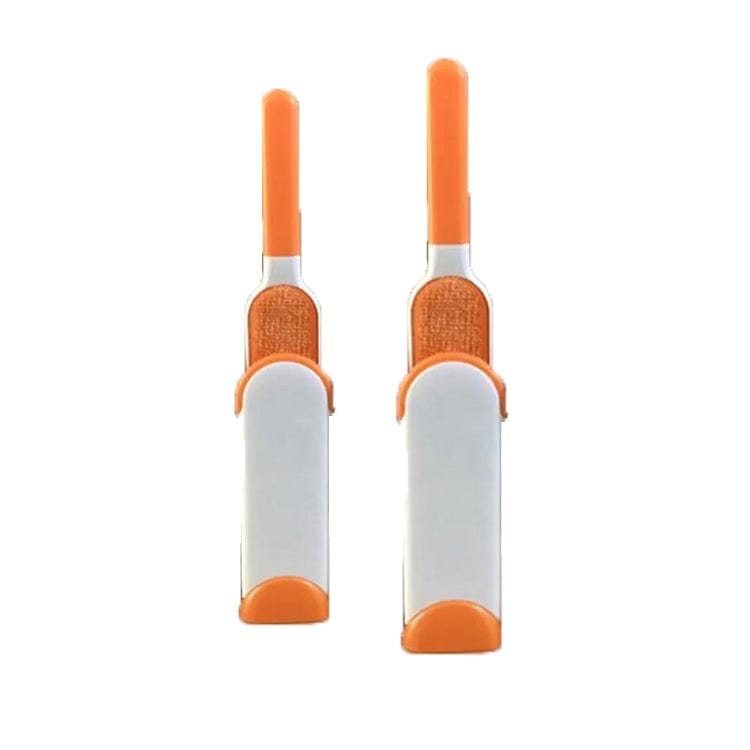 Orange 2 sizes Cat Dog Hair Removal Comb Sofa Sticky Hair Brush