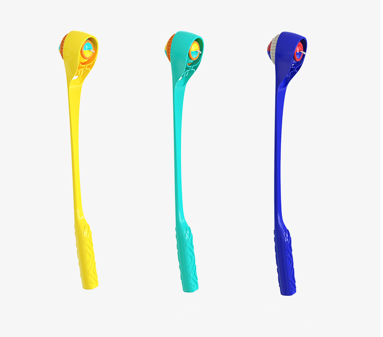 Outdoor Dog Toy Throwing Cue Ball Thrower