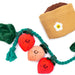 Photo Color Strawberry Potted Plant Set Tibetan Food BB Called Pull Toy