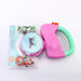 Pink 10ft Tangle Free Dual Retractable Dog Leash