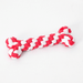 Red Pet toy dog toy bone