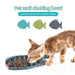 Silicone Fish Shaped Slow Feeder Bowl