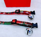 Simple Christmas Snowflake Canvas Pet Collar